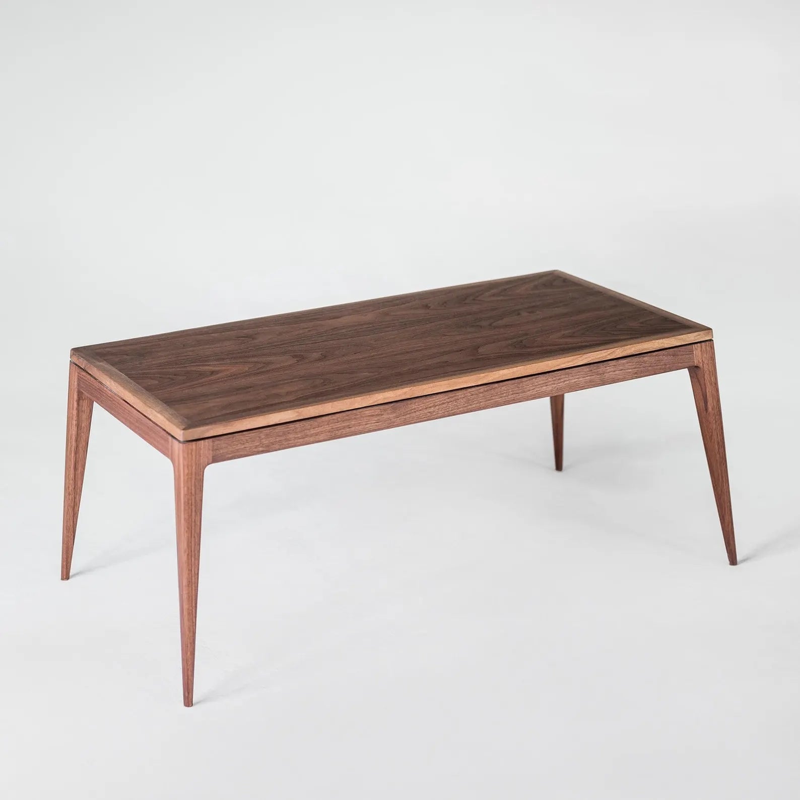 Low Modern Coffee Table – Rectangular Minimalist Center Table