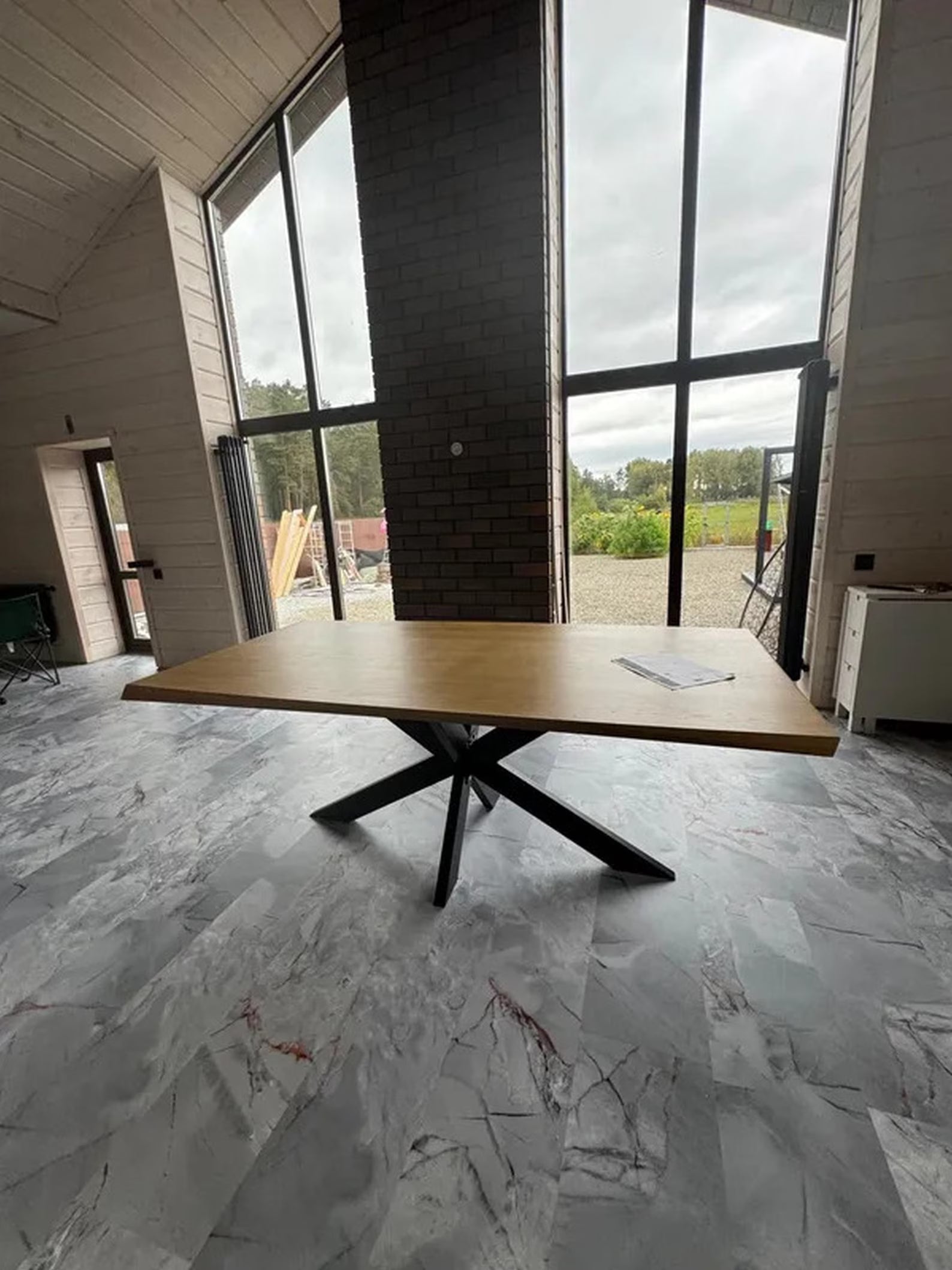 Solid Oak Dining Table